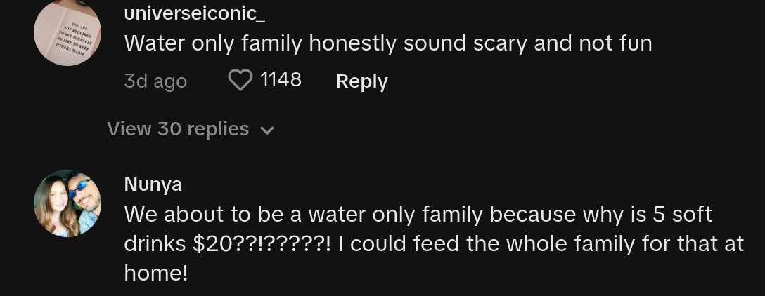 water only family