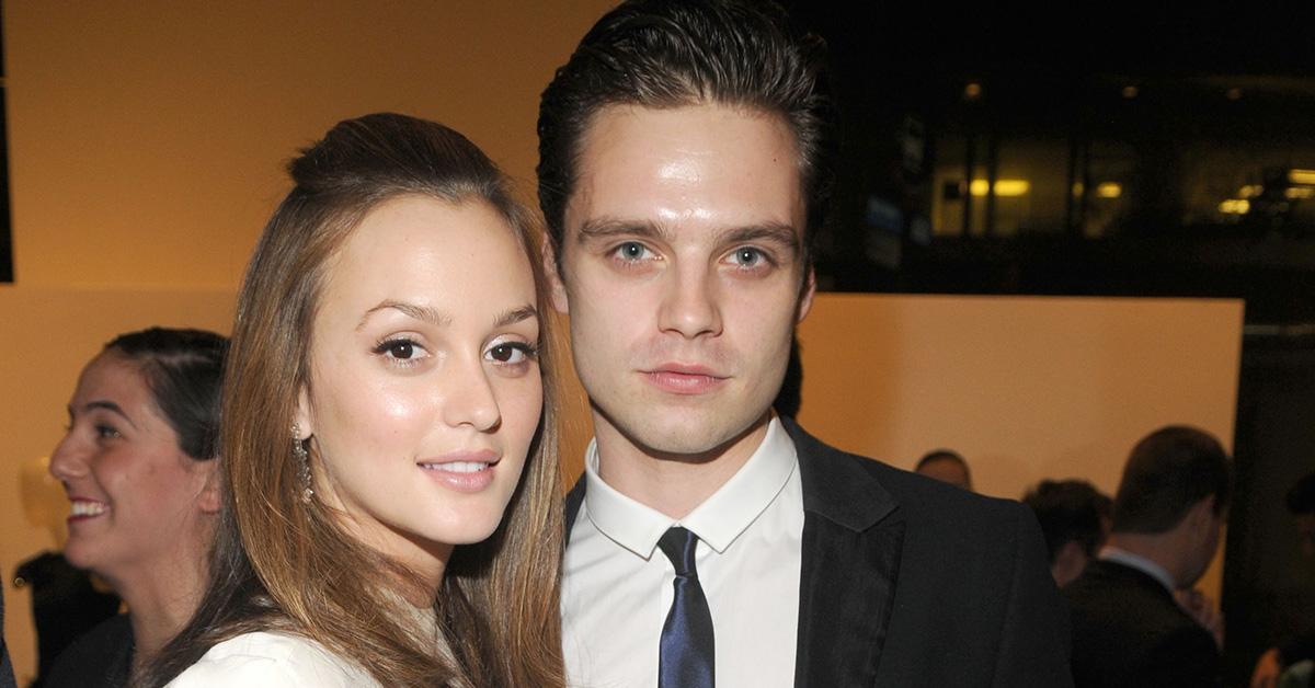 Sebastian Stan and Leighton Meester 