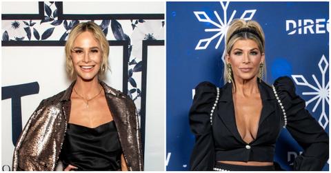 (l-r): Meghan King and Alexis Bellino