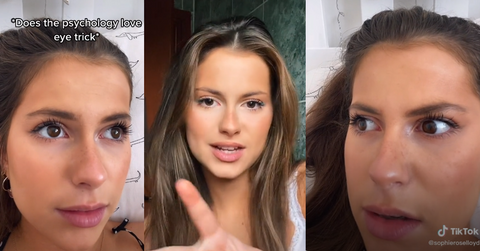 This TikTok "Love Eye" Trick Is Supposedly Rooted in Psychology