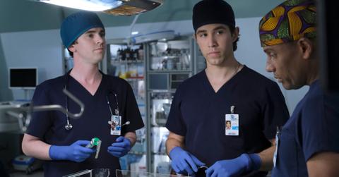 Freddie Highmore, Brandon Larracuente, and Hill Harper