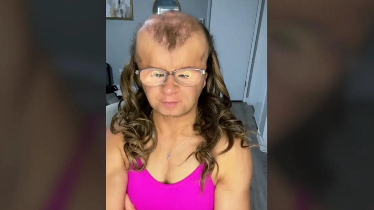 The TikTok star known as TheSkiMaskGirl has revealed her face