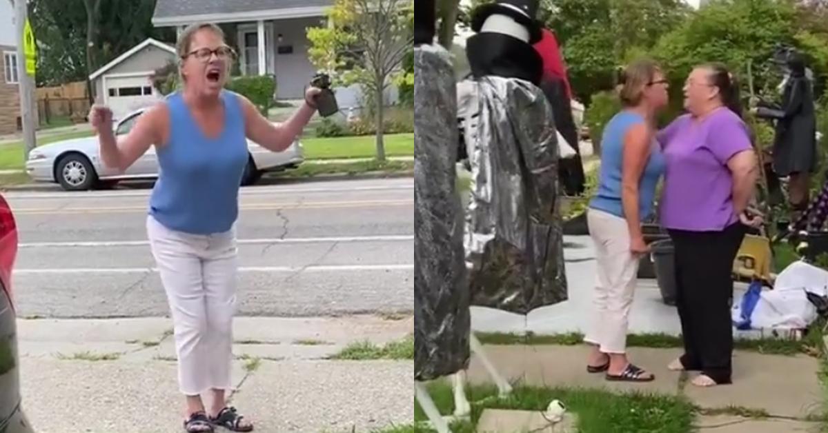 69-Year-Old Chews Out Neighbor for Halloween Decoration Beef