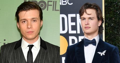 is nick robinson related to ansel elgort