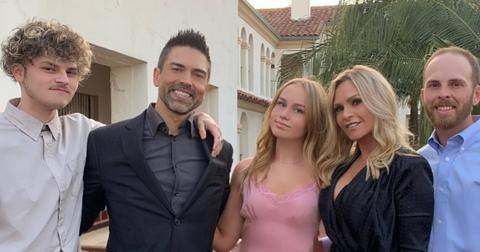 (l-r): Spencer Barney, Eddie Judge, Sophia Barney, Tamra Judge, and Ryan Vieth