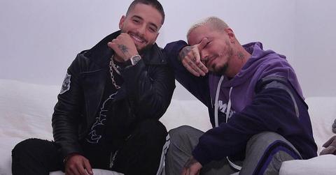 Maluma and J Balvin