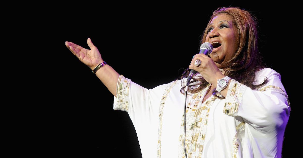 Aretha Franklin singing