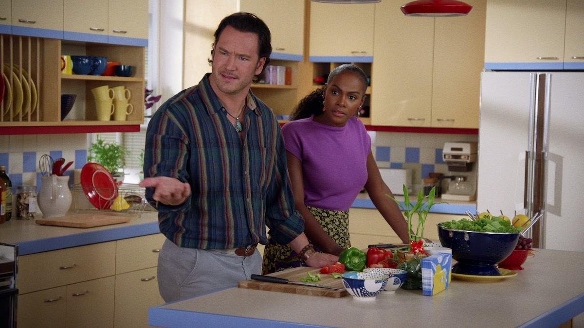 Mark-Paul Gosselaar and Tika Sumpter on 'mixed-ish'