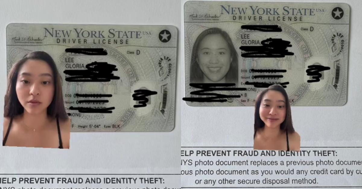 Woman Receives Wrong Person’s Photo on Her Driver’s License