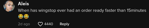 manager stands up for employee wing stop doordash