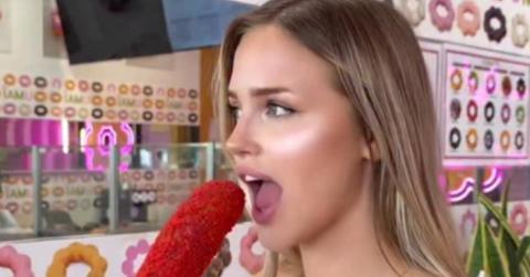 Tana Rain Taste-Tests The Best Korean Corn Dog You’ve Ever Seen