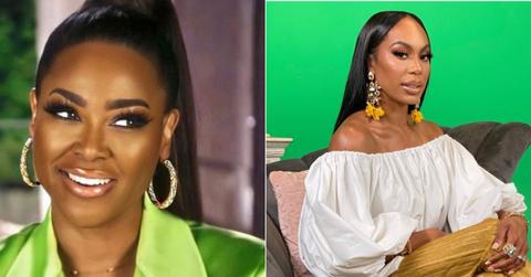 (l-r): Kenya Moore and Sanya Richards-Ross