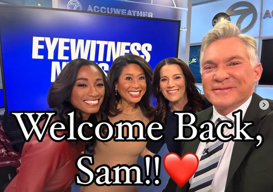 Sam Champion welcome back