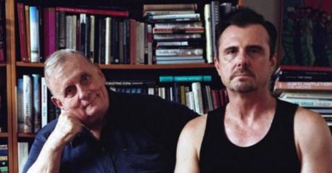 Edmund White his husband.