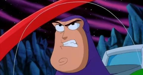 Buzz Lightyear as he appears in 'Buzz Lightyear of Star Command: The Adventure Begins'