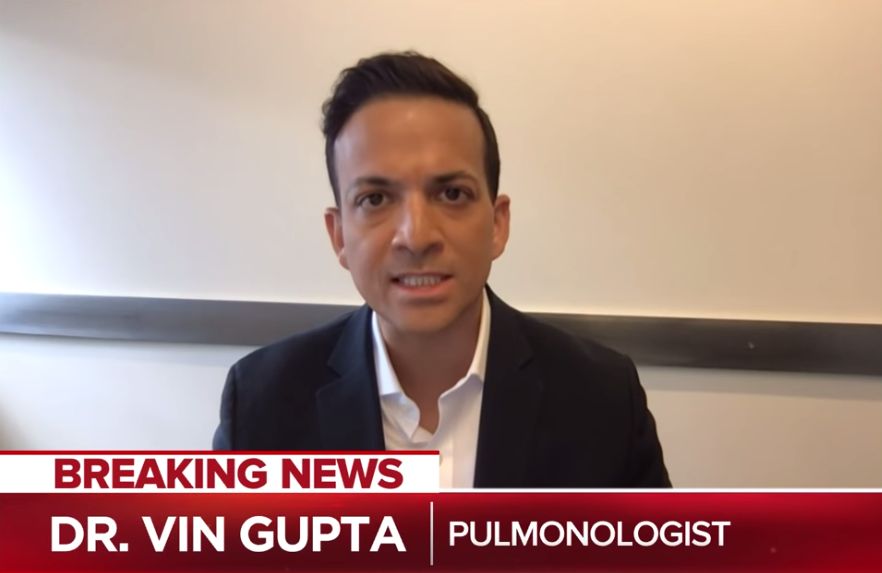 is dr vin gupta related to sanjay gupta