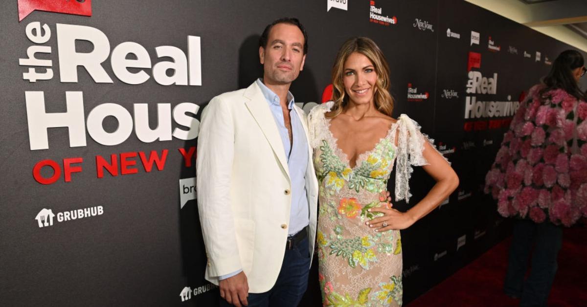 Abraham Lichy and Erin Lichy attend The Real Housewives of New York Premiere Celebration at The Rainbow Room on July 12, 2023 in New York City.