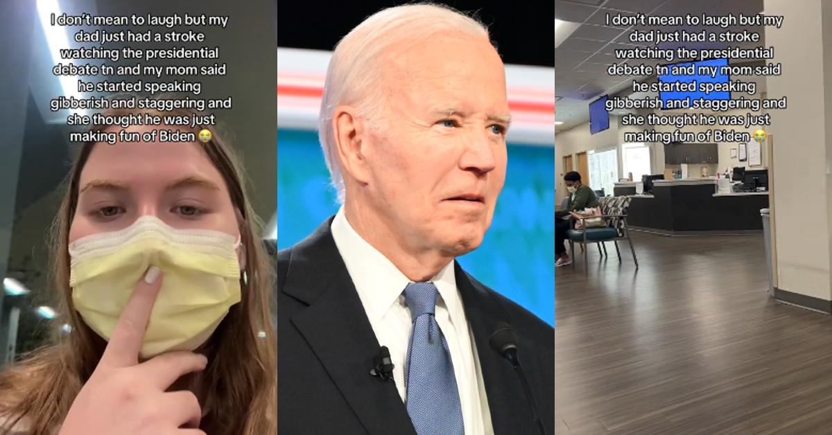 Man Has Stroke During Presidential Debate, Mistook for Mocking Biden