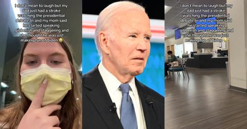 Man Has Stroke During Presidential Debate, Mistook for Mocking Biden
