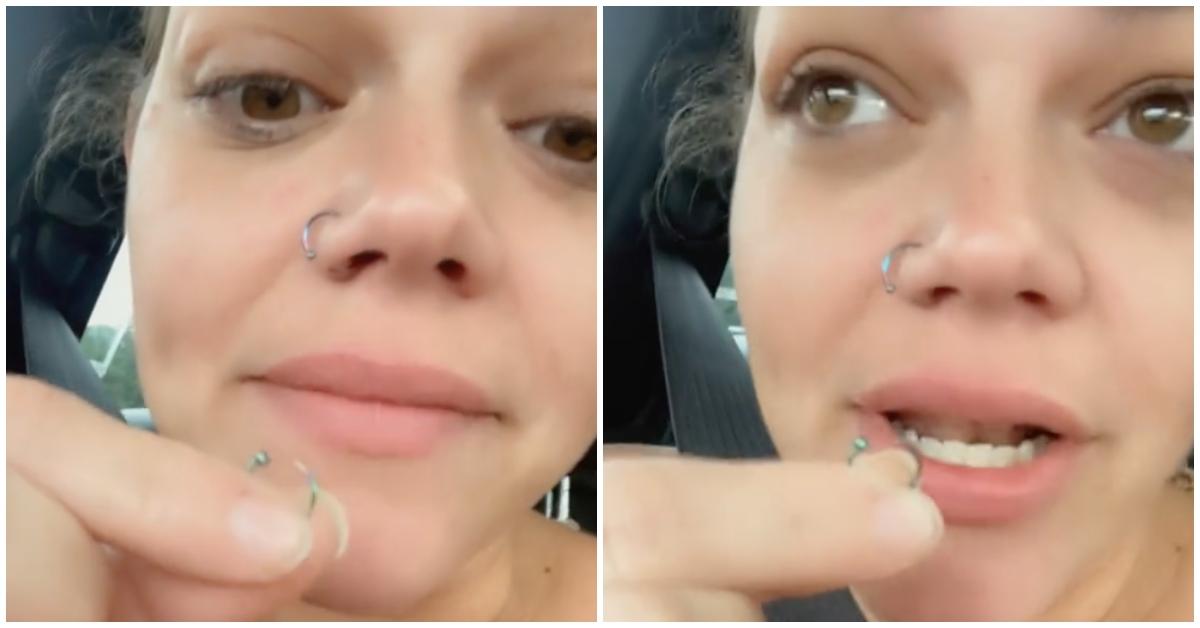 How to get nose ring out when on sale stuck