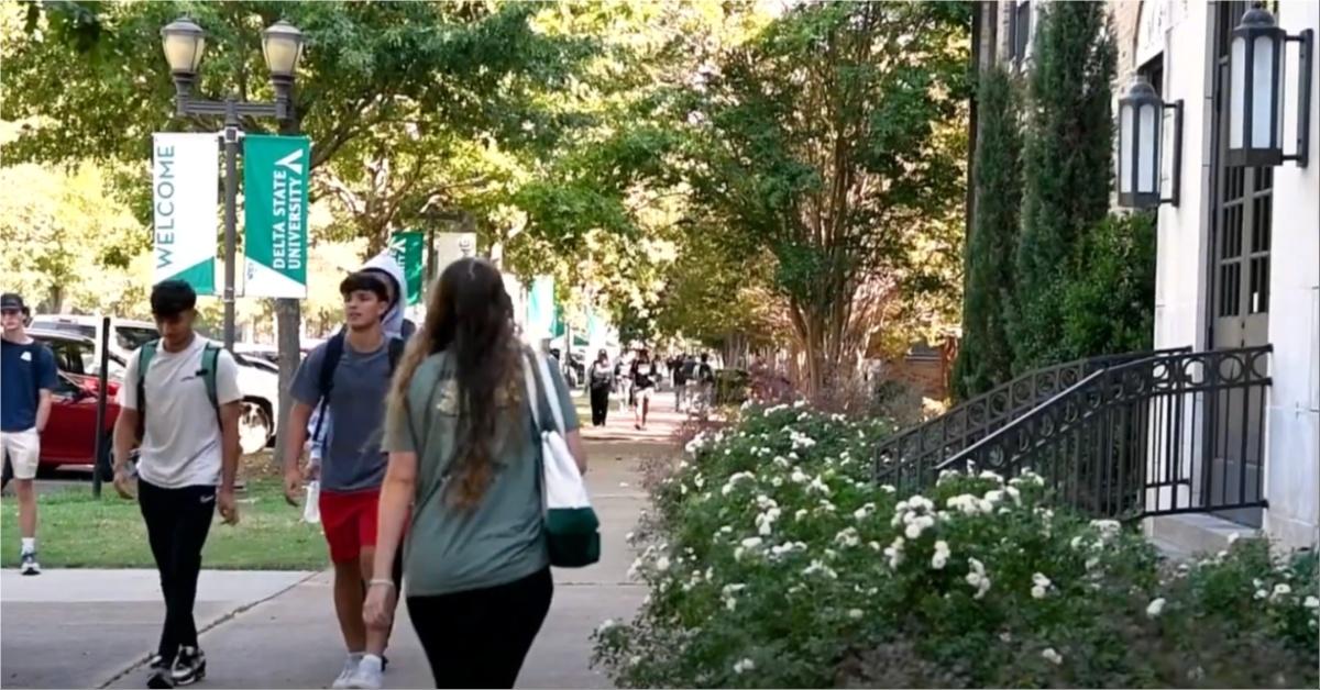 Classes were canceled after a dead body was discovered on the campus of Delta State University. 