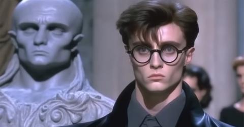 Harry Potter in Balenciaga fashion