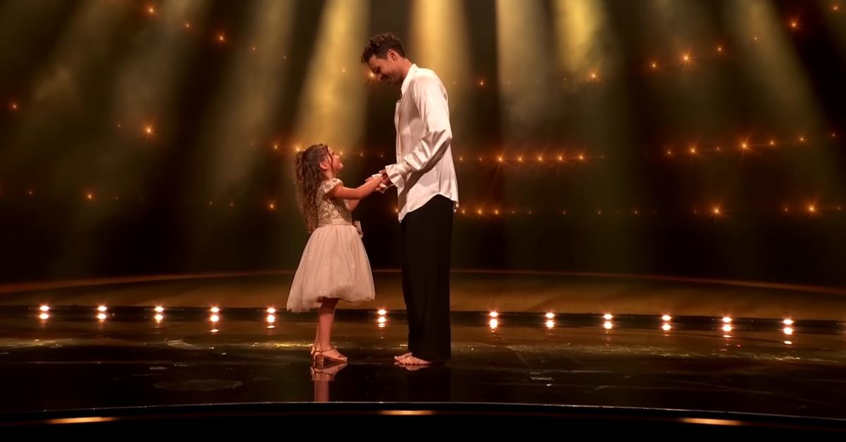 Dylan Efron and his little sister Olivia on 'DWTS'