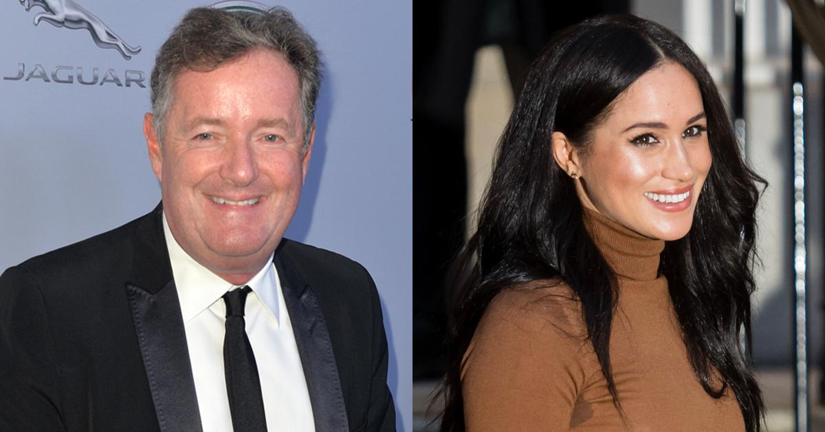 Piers Morgan and Meghan Markle