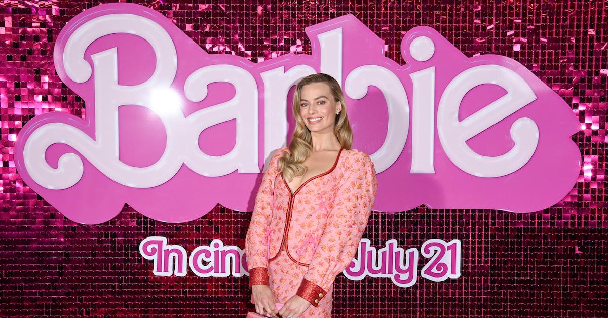 Margot Robbie at a 'Barbie' screening