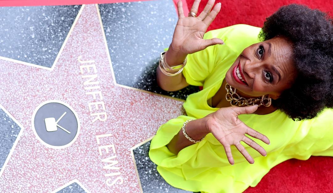 Jenifer Lewis at Hollywood Walk of Fame