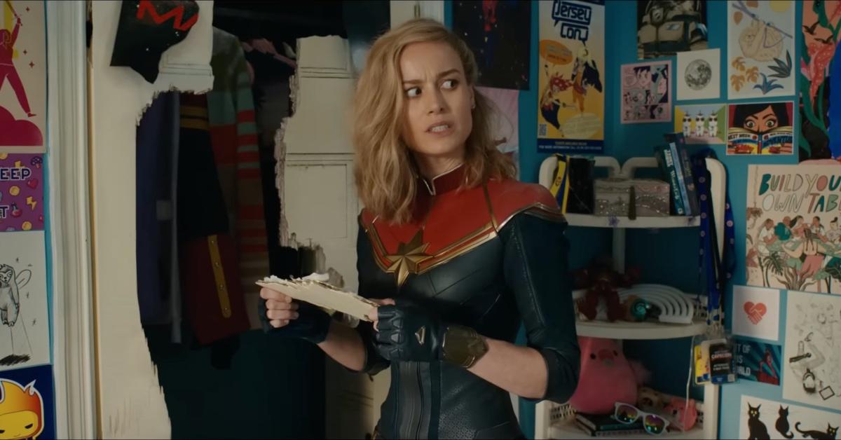 Brie Larson as Carol Danvers/Captain Marvel in 'The Marvels.'