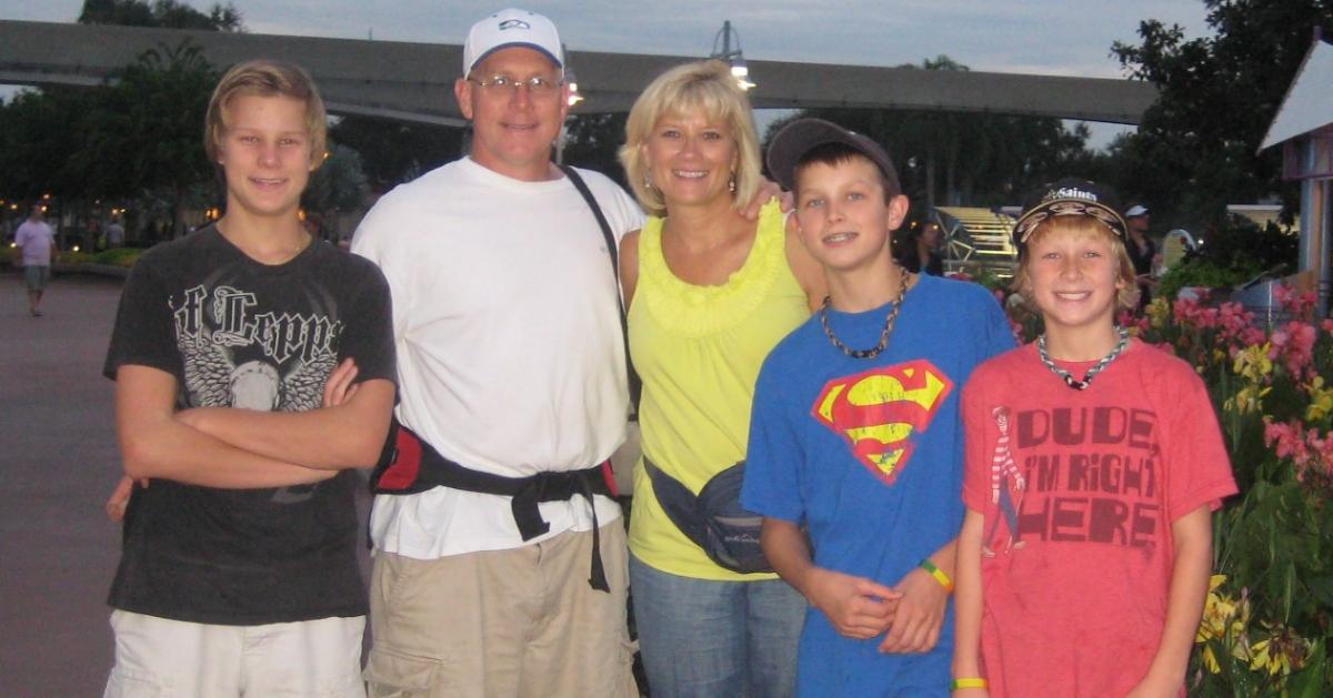 The Harcher family in 2012
