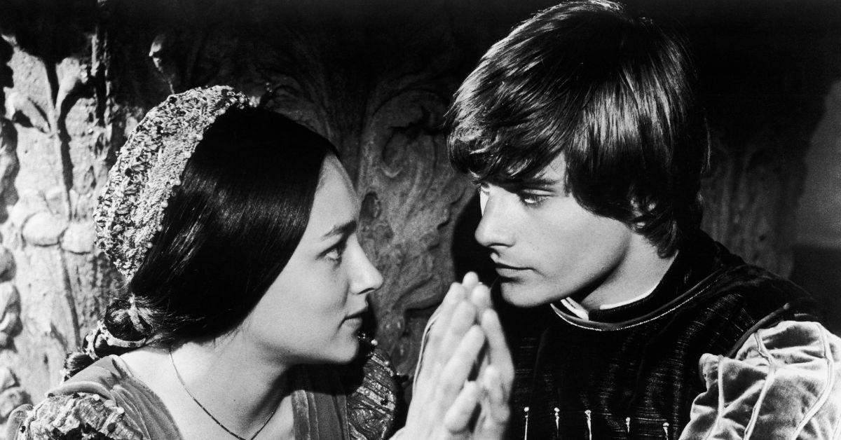 (l-r): Olivia Hussey and Leonard Whiting in 'Romeo and Juliet.'