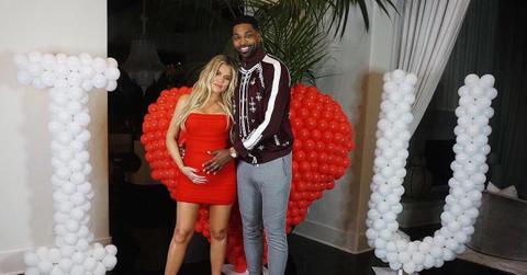 Khloé Kardashian and Tristan Thompson