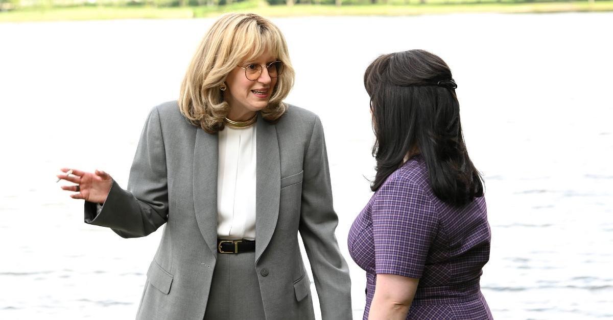 'Impeachment' still with Linda Tripp and Monica Lewinsky.