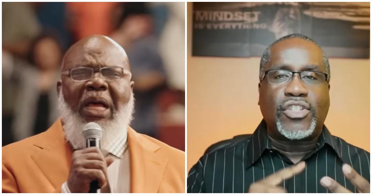 (l-r): Bishop T.D. Jakes and Pastor Duane Youngblood