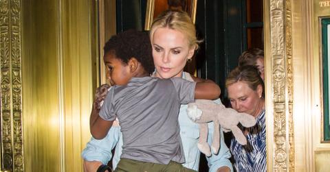charlize theron kids father