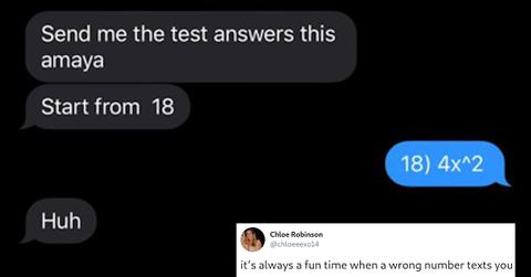 text wrong number fun