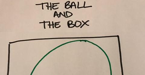 Woman's "Ball In A Box" Analogy Perfectly Explains How Grief Changes Over Time