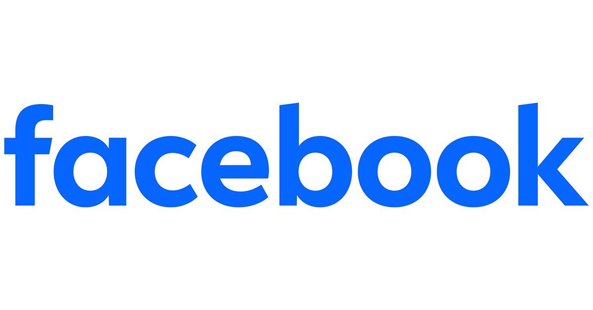 The logo for Facebook. 