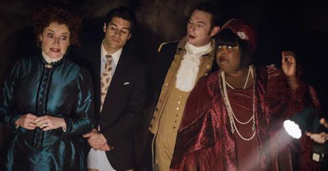 Rebecca Wisocky as Hetty, Asher Grodman as Trevor, Brandon Scott Jones as Isaac and Danielle Pinnock as Alberta