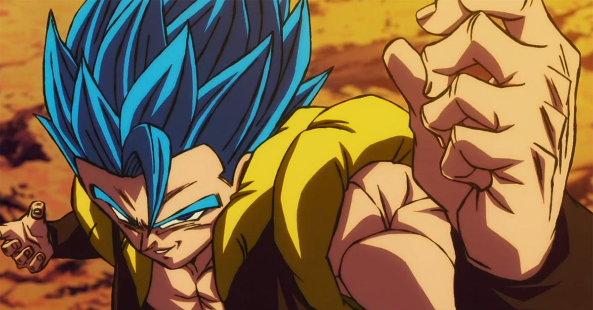 Gogeta blue vs broly (new) who wins