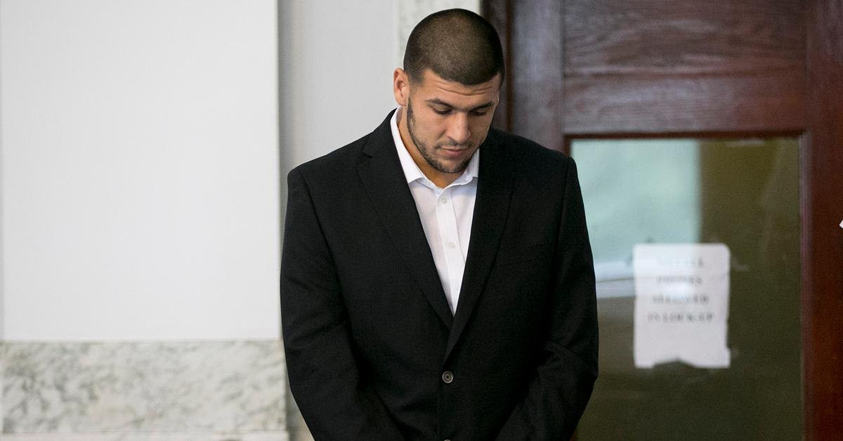 Patriots tight end Aaron Hernandez eats chicken while talking about the  health of his knee and Denver quarterback Tim Tebow 