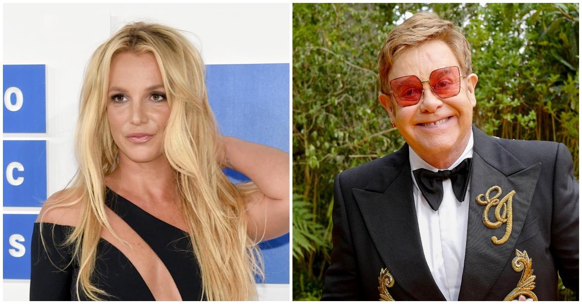 Britney Spears, Elton John.