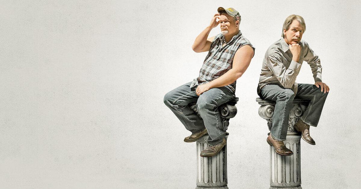 Jeff Foxworthy and Larry the Cable Guy in 'We've Been Thinking'