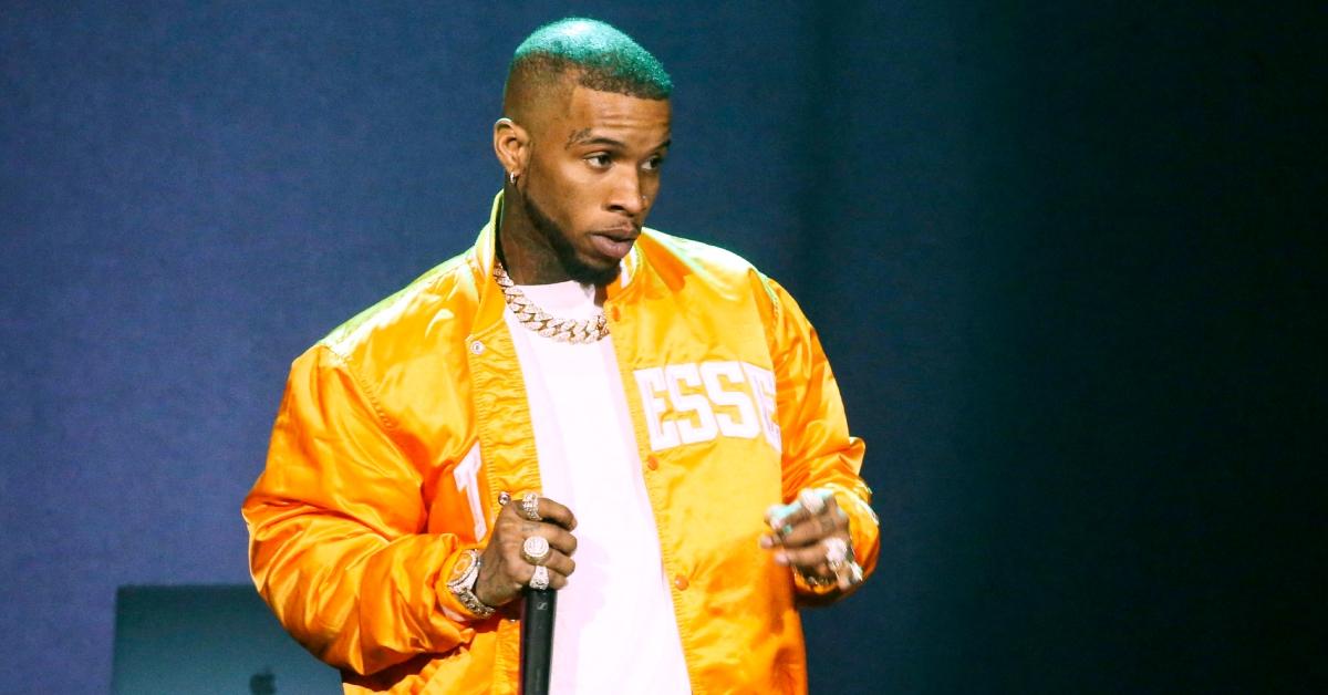 Tory Lanez performing onstage