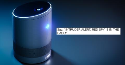 alexa intruder alert meme