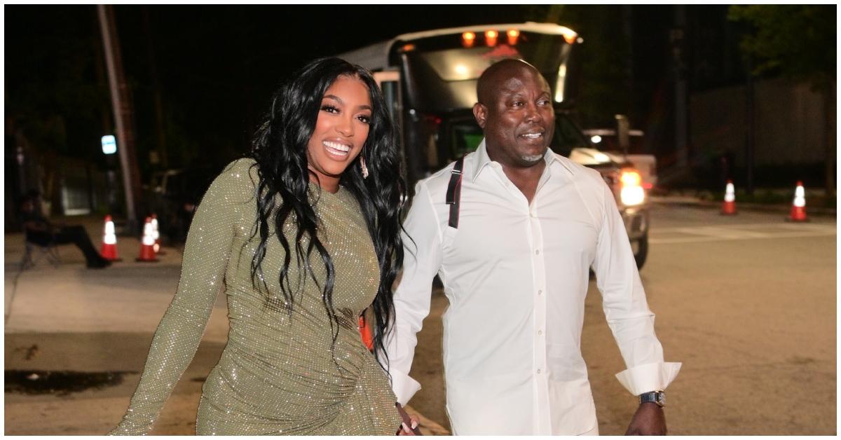 (l-r): Porsha Williams and Simon Guobadia