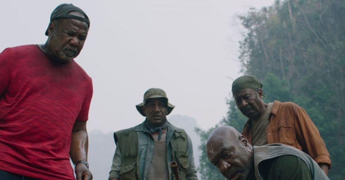 Isiah Whitlock and the cast of 'Da 5 Bloods.' 