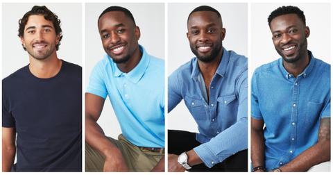 Charity's final four men: Joey, Xavier, Aaron B, and Dotun